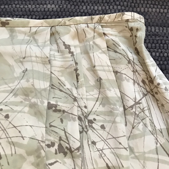 Calvin Klein 100% Silk Faux Wrap Skirt Sz 22W - Picture 2 of 8